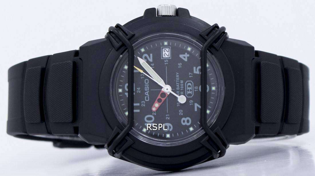 casio enticer analog black dial