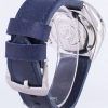 Seiko Automatic SKX007K1-LS13 Diver's 200M Dark Blue Leather Strap Men's Watch