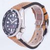Seiko Automatic SKX007K1-LS17 Diver's 200M Brown Leather Strap Men's Watch