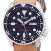 Seiko Automatic SKX007K1-LS18 Diver's 200M Brown Leather Strap Men's Watch