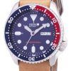 Seiko Automatic SKX009K1-LS18 Diver's 200M Brown Leather Strap Men's Watch