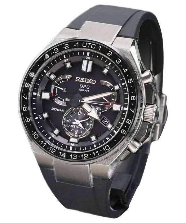 seiko titanium solar powered watches