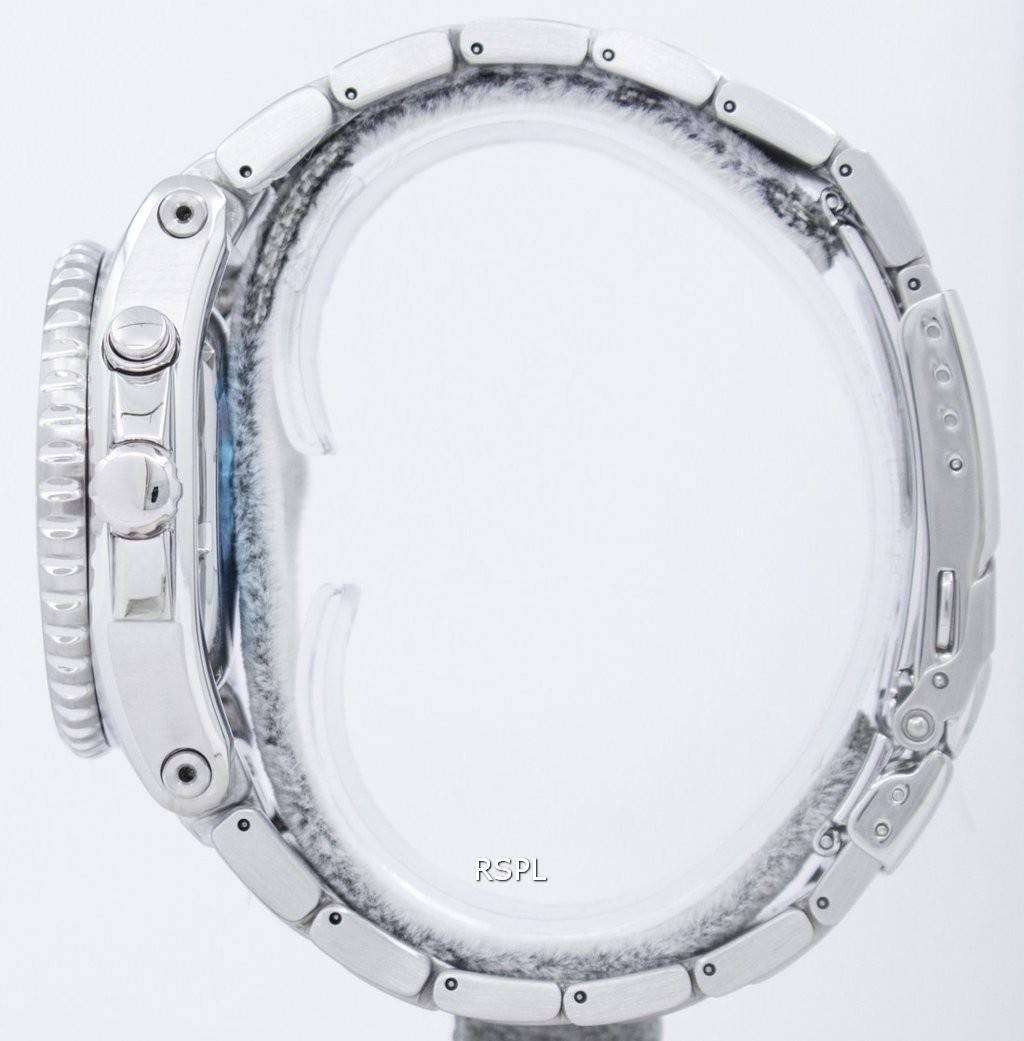 seiko prospex kinetic men's stainless steel bracelet watch