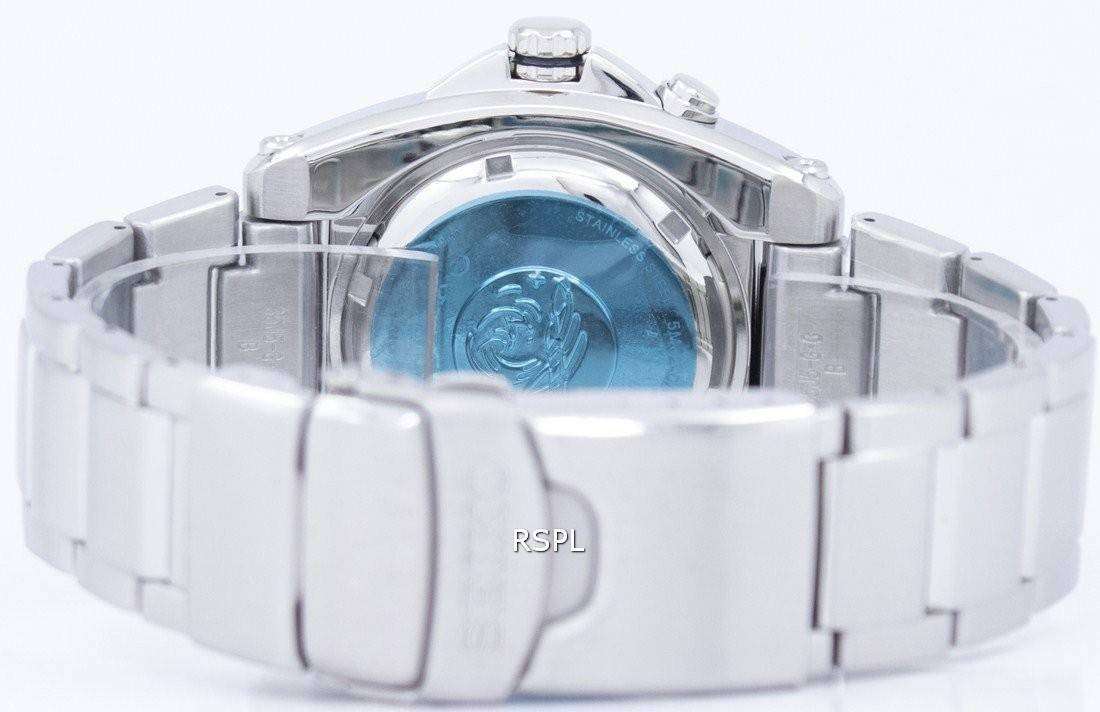 seiko prospex kinetic men's stainless steel bracelet watch