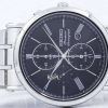Seiko Premier Chronograph Alarm Quartz SNAF75 SNAF75P1 SNAF75P Men's Watch