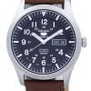 Seiko 5 Sports Automatic Japan Made Ratio Brown Leather SNZG15J1-LS12 Men's Watch