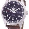 Seiko 5 Sports Automatic Ratio Brown Leather SNZG15K1-LS7 Men's Watch