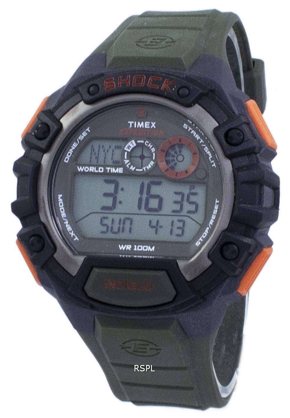 timex expedition indiglo