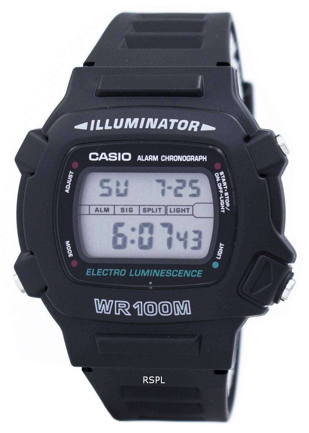 how to set alarm on casio illuminator