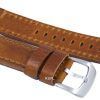 Brown Ratio Brand Leather Strap 22mm For SKX007, SKX009, SKX011, SNZG07, SNZG015