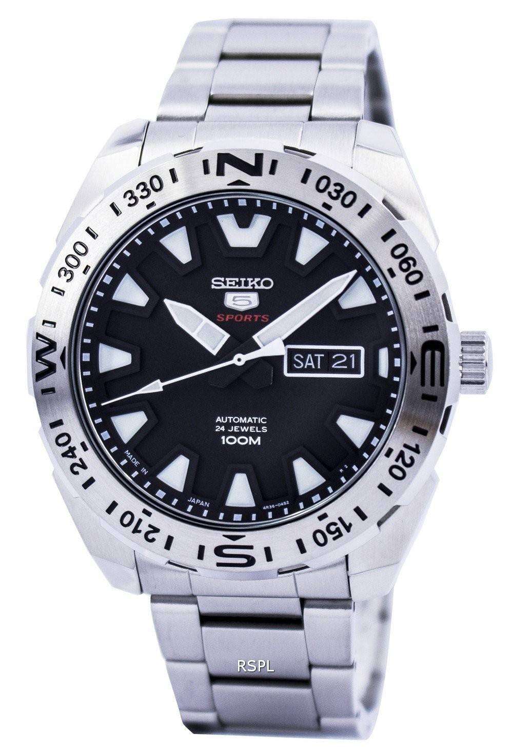 seiko sports 5 automatic 24 jewels