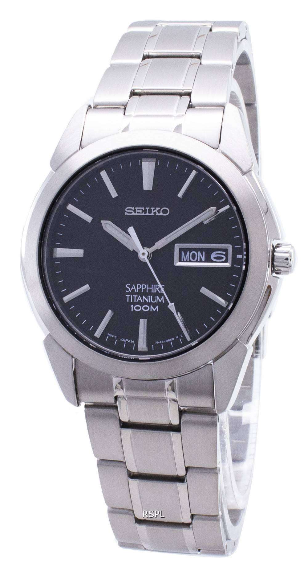 seiko watch titanium sapphire