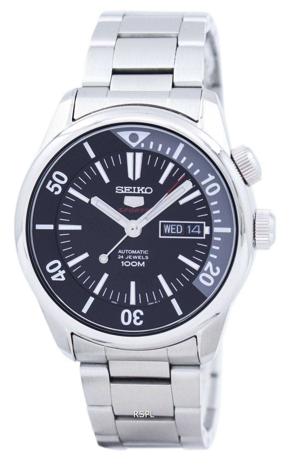 seiko sports 5 automatic 24 jewels