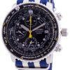 Seiko Pilot's Flight SNA411P1-VAR-NATO2 Quartz Chronograph 200M Men's Watch