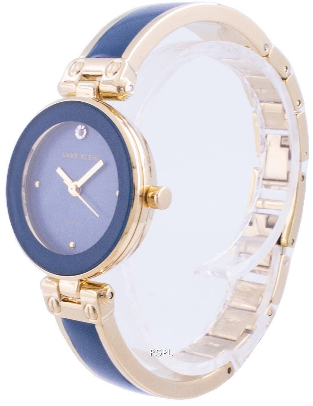 Anne Klein 1980BLGB Quartz Diamond Accents Women's Watch 2 Anne Klein 1980BLGB Quartz Diamond Accents Women's Watch