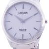 Citizen White Dial Titanium Bracelet Eco-Drive BJ6520-82A Men's Watch