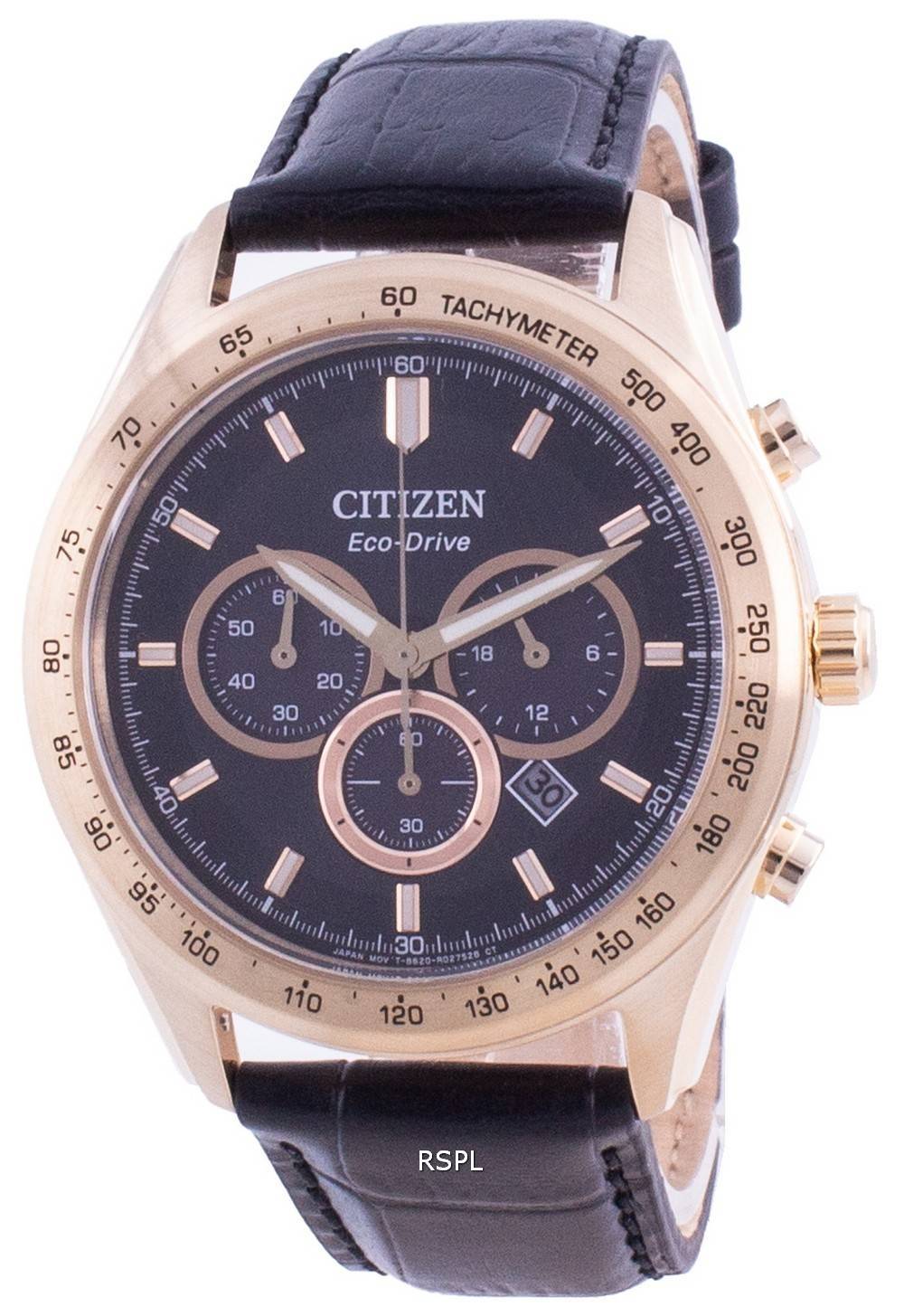 Citizen Eco-Drive Tachymeter CA4453-14E 100M Men's Watch