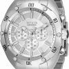 Invicta Venom Chronograph Silver Dial Quartz 33749 100M Men's Watch