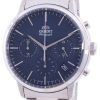Orient Contemporary Chronograph Blue Dial Quartz RA-KV0301L10B Men's Watch