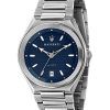 Maserati Triconic Blue Dial Quartz R8853139002 100M Mens Watch