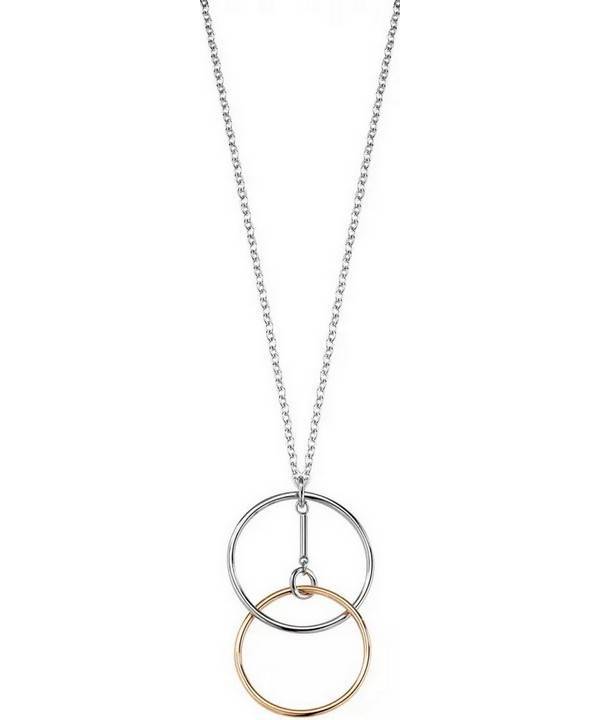 Morellato Cerchi Stainless Steel PVD Rose Gold Tone SAKM12 Womens Necklace 1 Morellato Cerchi Stainless Steel PVD Rose Gold Tone SAKM12 Womens Necklace