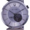Bulova Classic Regatta Open Heart Dial Automatic 96A235 Mens Watch