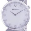Bulova Classic Diamond Accents Quartz 96P216 Womens Watch