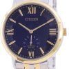 Citizen Blue Dial Stainless Steel Quartz BE9176-76L Mens Watch