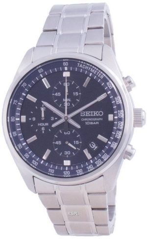 Seiko Chronograph Quartz SSB377 SSB377P1 SSB377P 100M Mens Watch