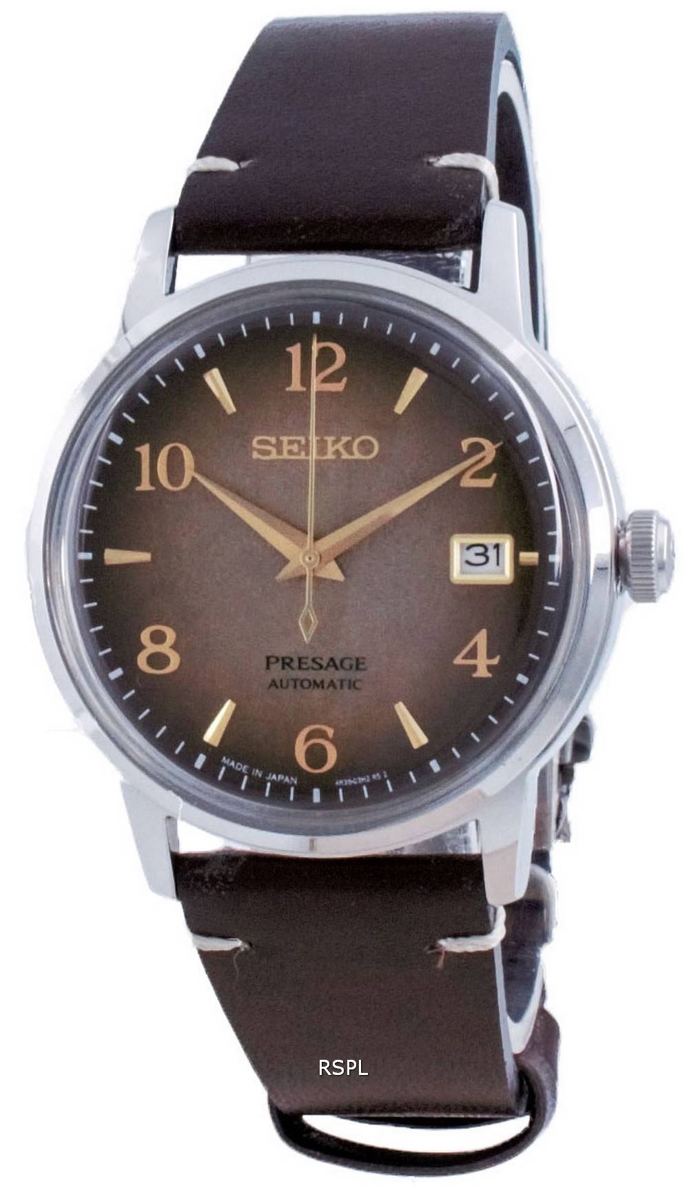 Seiko Presage Cocktail Time Hojicha Limited Edition Automatic SRPF43 SRPF43J1 SRPF43J Mens Watch 1 Seiko Presage Cocktail Time Hojicha Limited Edition Automatic SRPF43 SRPF43J1 SRPF43J Mens Watch