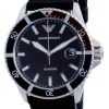 Emporio Armani Black Dial Rubber Quartz AR11341 100M Mens Watch