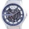 Armani Exchange Hampton Skeleton Stainless Steel Automatic AX2416 Mens Watch