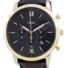 Fossil Neutra Chronograph Brown Dial Leather Quartz FS5763 Mens Watch