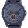 Armani Exchange Chronograph Silicone Quartz AX7123 Mens Watch