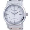 Citizen Classic White Dial Stainless Steel Eco-Drive FE1220-89A 100M Women's Watch