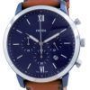 Fossil Neutra Chronograph Luggage Leather Quartz FS5791 Men's Watch