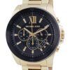 Michael Kors Brecken Chronograph Gold Tone Quartz MK8848 Mens Watch