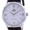 Orient Contemporary White Dial Leather Automatic RA-AC0F12S10B Men's Watch