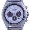 Citizen Attesa Chronograph Titanium Grey Dial Eco-Drive CA4390-55A 100M Mens Watch