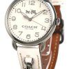 Coach Delancey White Dial Stainless Steel Quartz 14502743 Womens Watch