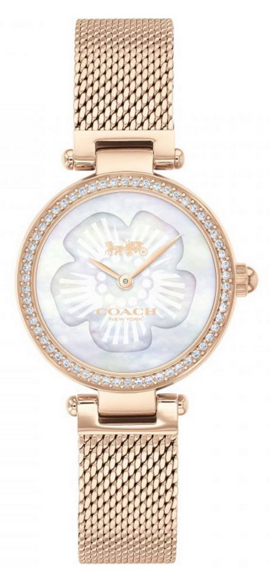 Coach Park Crystal Accents Rose Gold Stainless Steel Quartz 14503511 Womens Watch 1 Coach Park Crystal Accents Rose Gold Stainless Steel Quartz 14503511 Womens Watch