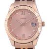 Fossil Scarlette Mini Rose Gold Tone Stainless Steel Quartz ES4898 Womens Watch