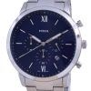 Fossil Neutra Stainless Steel Chronograph Quartz FS5792 Mens Watch