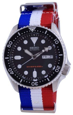 Seiko Automatic Divers Polyester SKX007K1-var-NATO25 200M Mens Watch