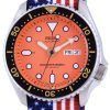 Seiko Automatic Divers Japan Made Polyester SKX011J1-var-NATO27 200M Mens Watch