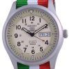 Seiko 5 Sports Military Automatic Japan Made SNZG07J1-var-NATO23 100M Mens Watch