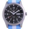 Seiko 5 Sports Military Automatic Polyester SNZG09K1-var-NATO24 100M Mens Watch