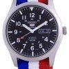 Seiko 5 Sports Automatic Polyester SNZG15K1-var-NATO25 100M Mens Watch