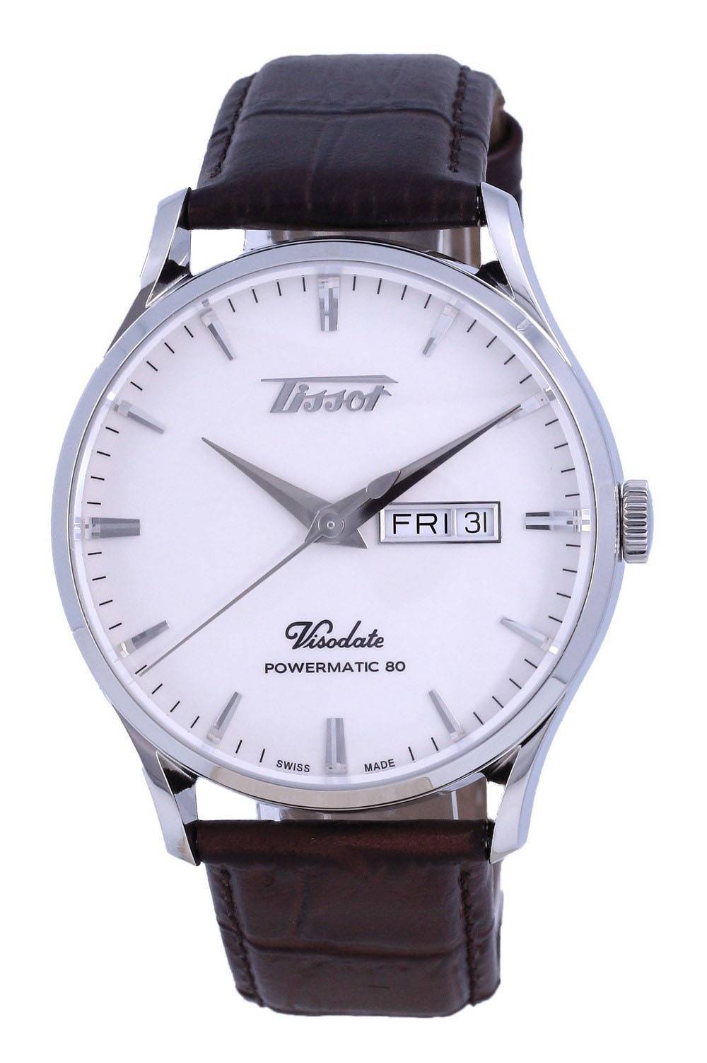 Tissot Heritage Visodate Powermatic 80 T118.430.16.271.00 T1184301627100 Mens Watch