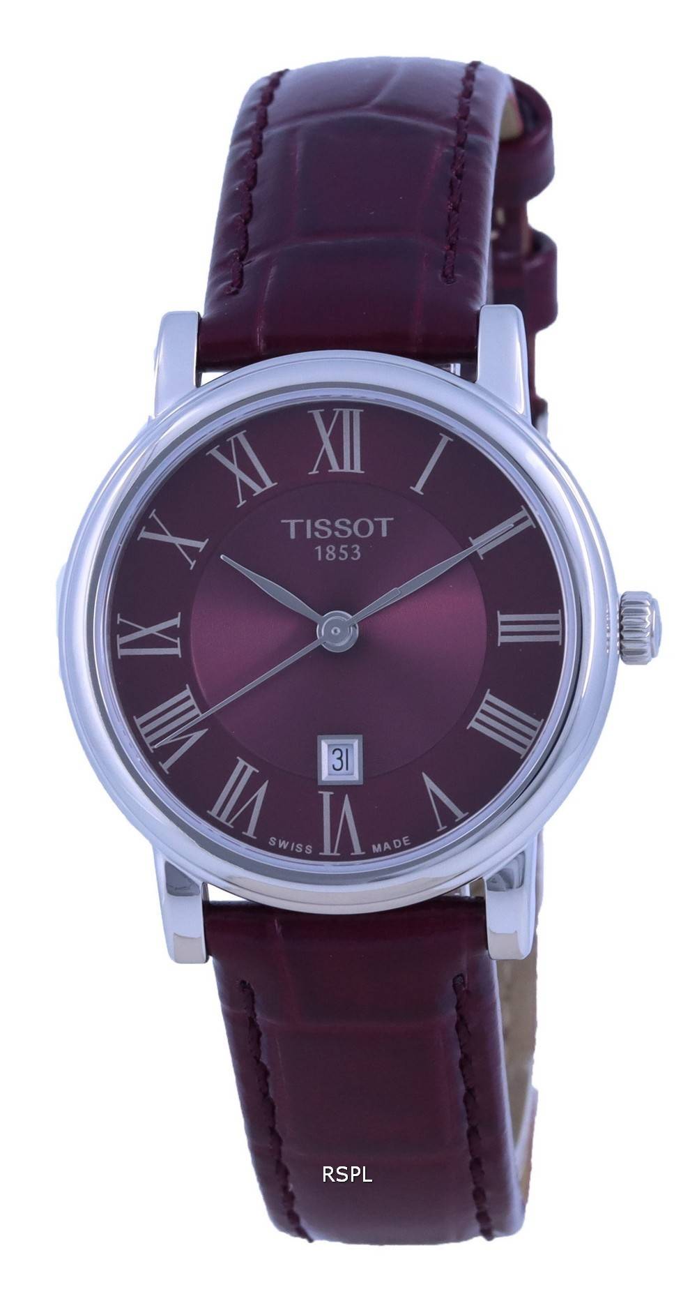 Tissot T-Classic Carson Premium Quartz T122.210.16.373.00 T1222101637300 Womens Watch